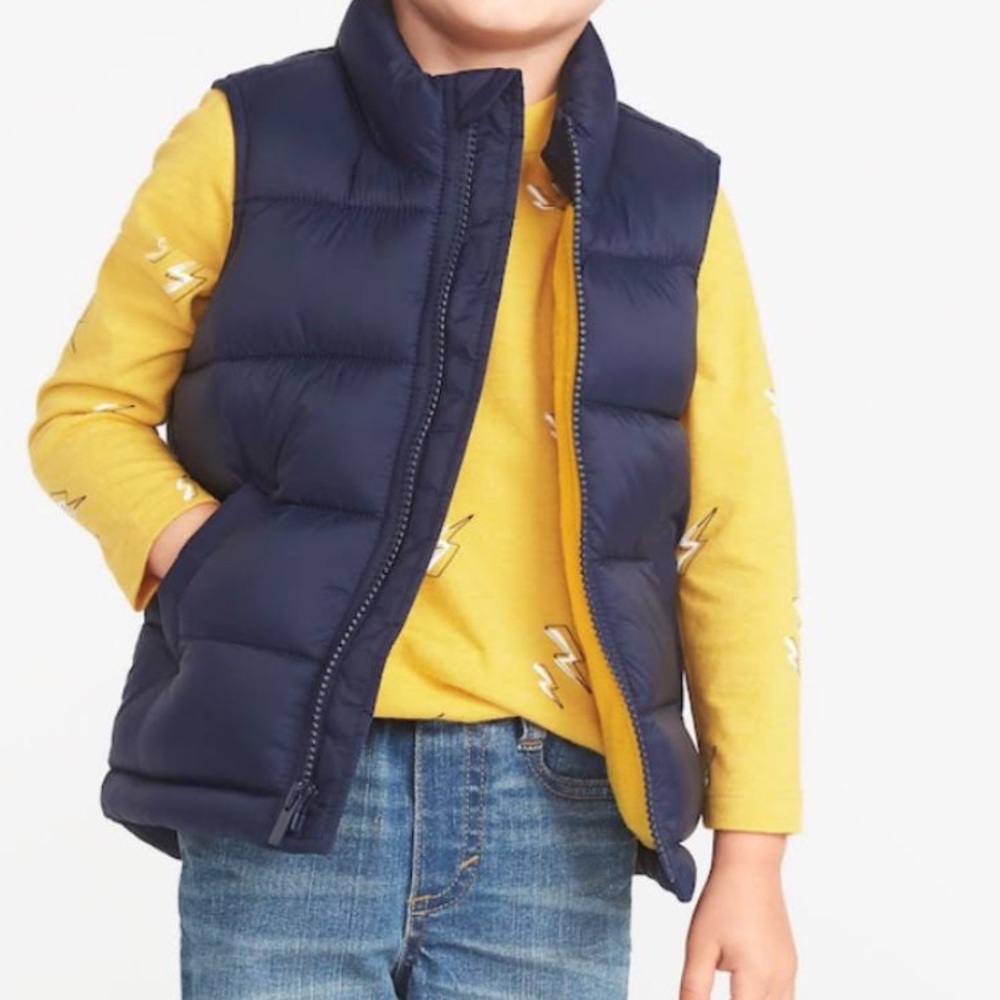 Boy’s Sleeveless Puffer Jacket